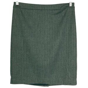 Banana Republic Factory Teal Herringbone Pencil Skirt Size 10 – Lined, NWOT